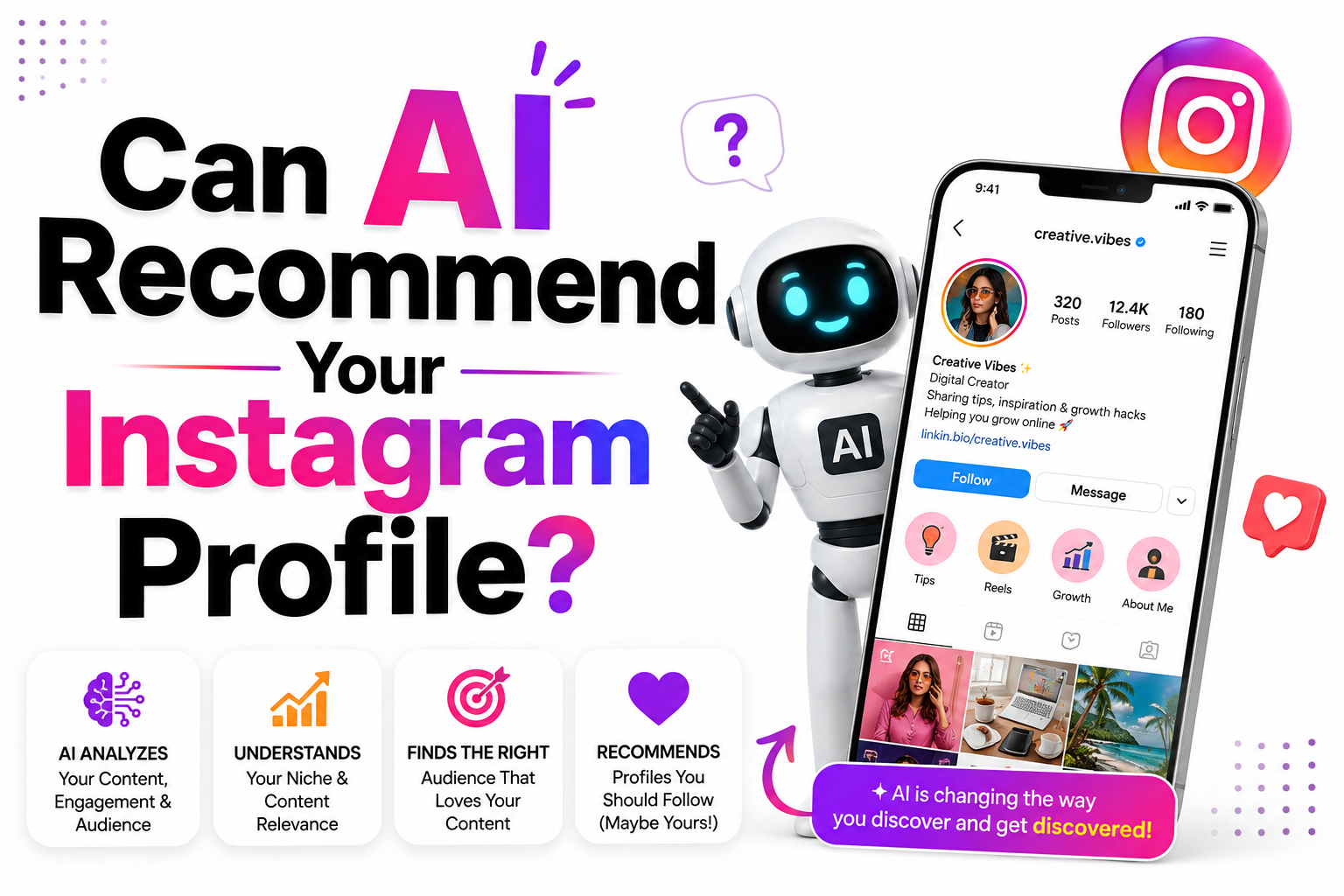 Can AI Recommend Your Instagram Profile?