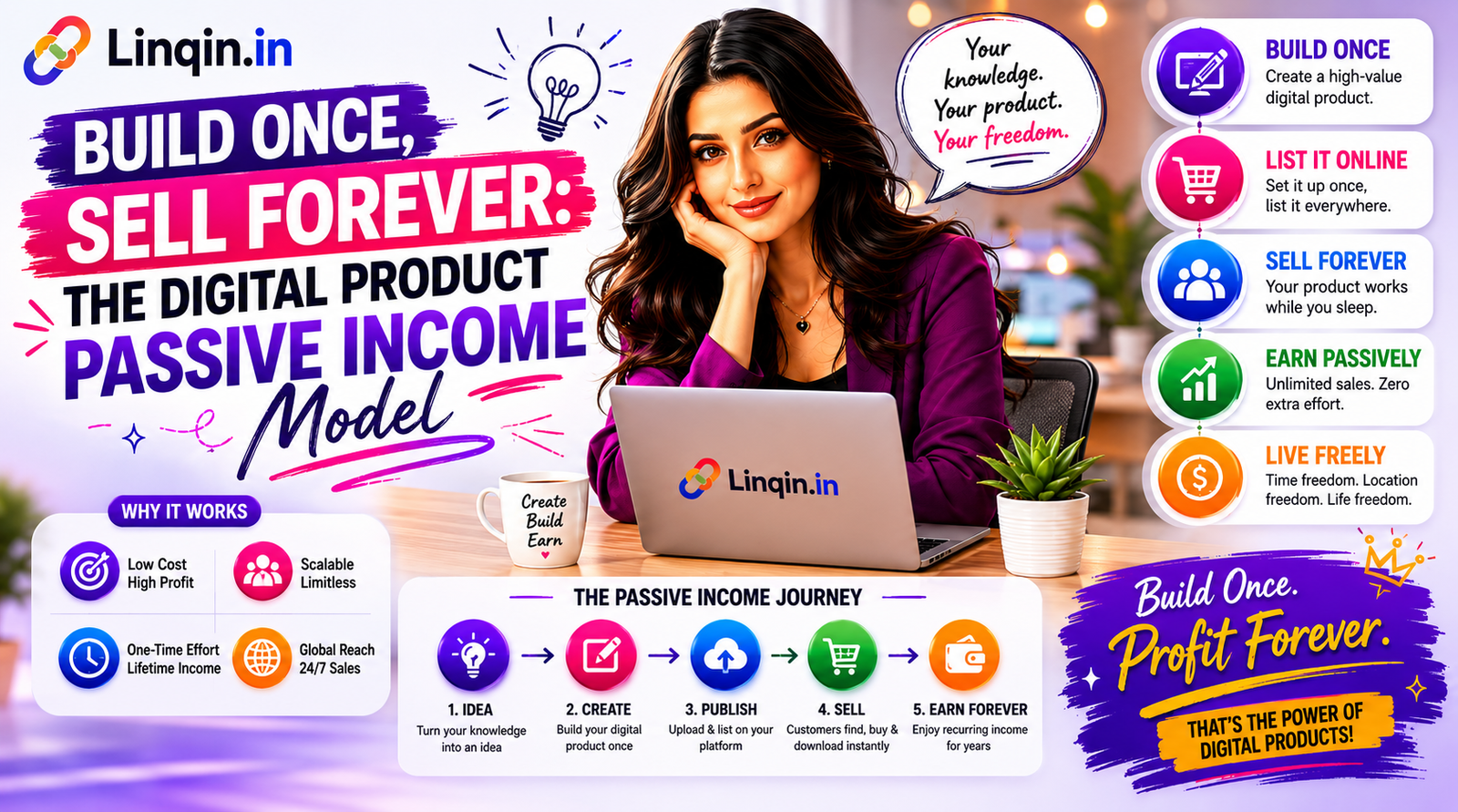 Build Once, Sell Forever: The Digital Product Passive Income Model