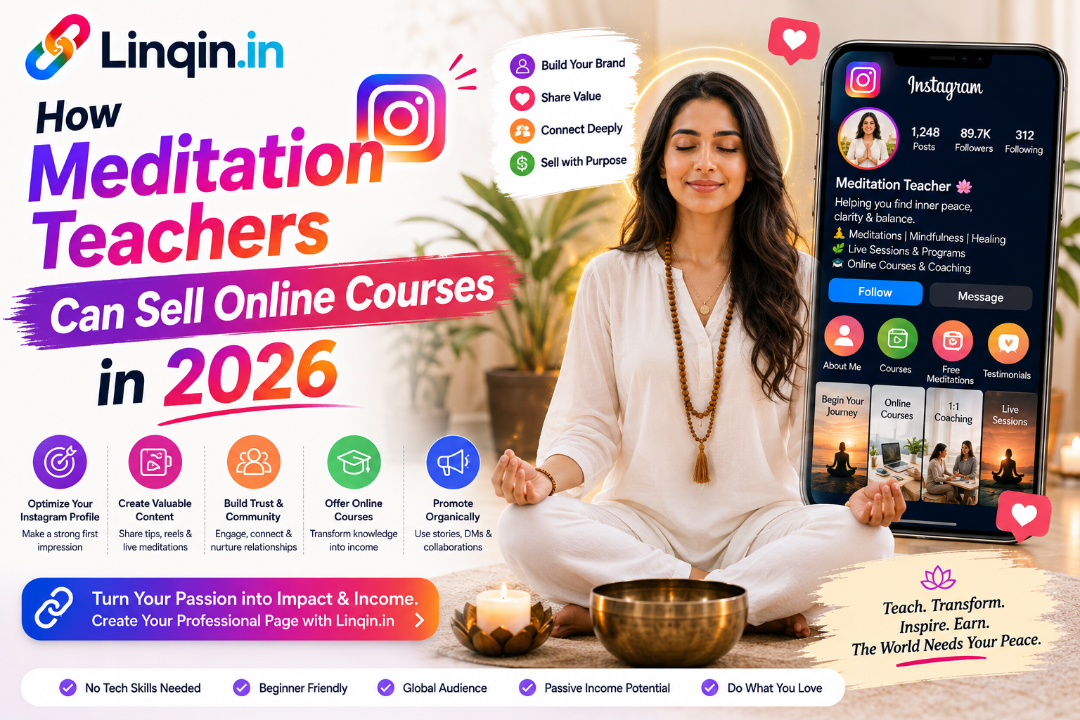 How Meditation Teachers Can Sell Online Courses in 2026