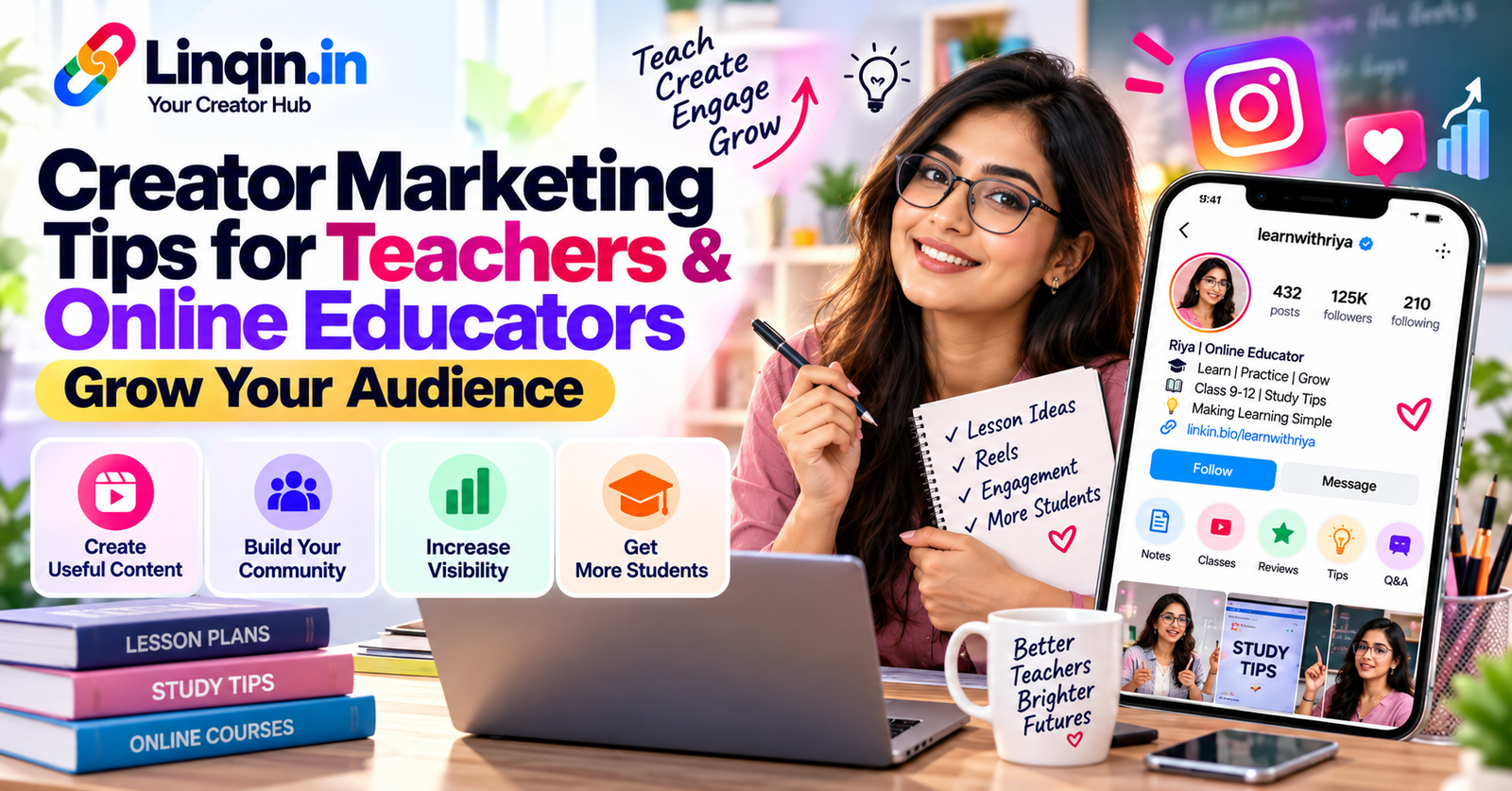 Creator Marketing Tips for Teachers & Online Educators: Grow Your Audience