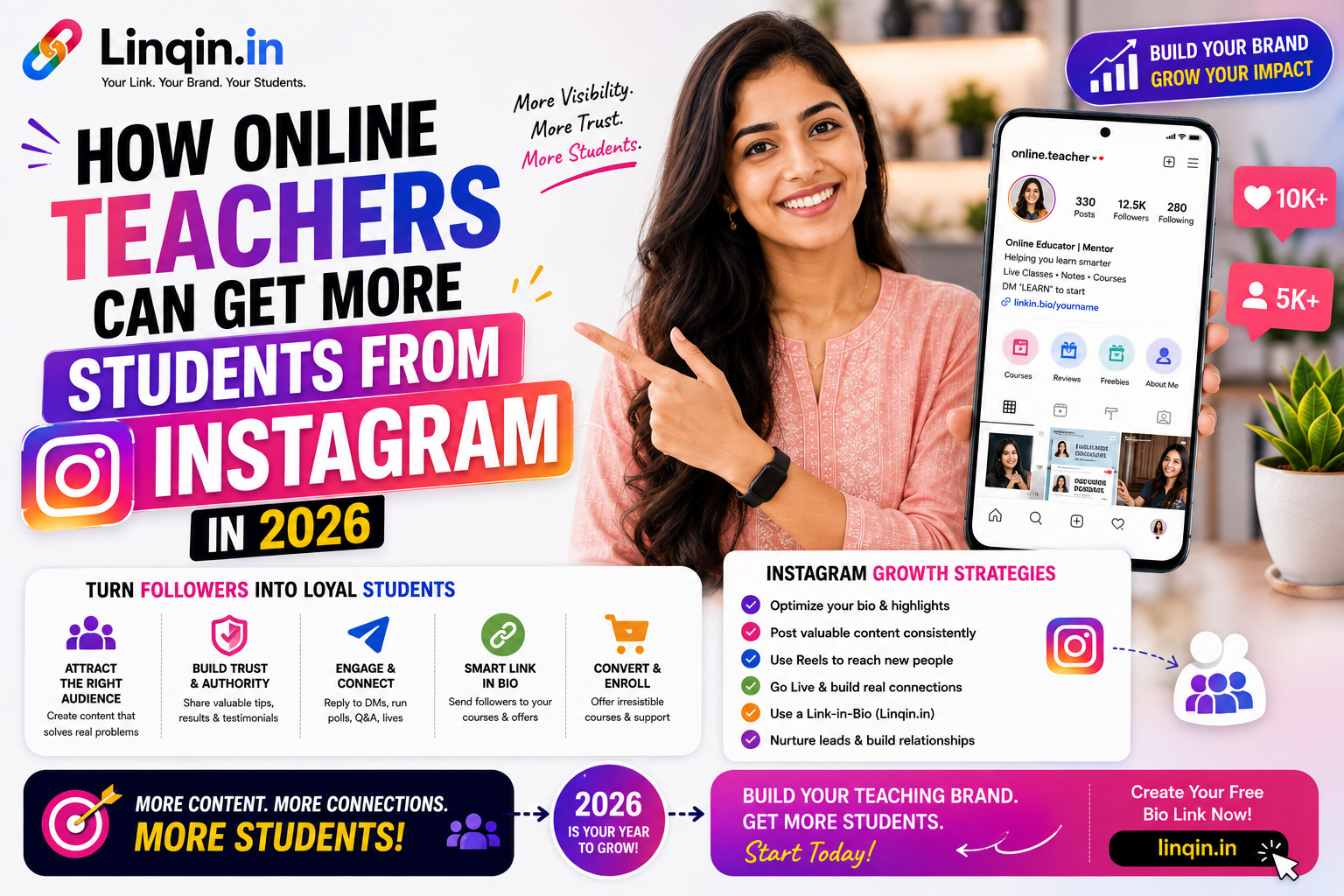 How Online Teachers Can Get More Students From Instagram in 2026