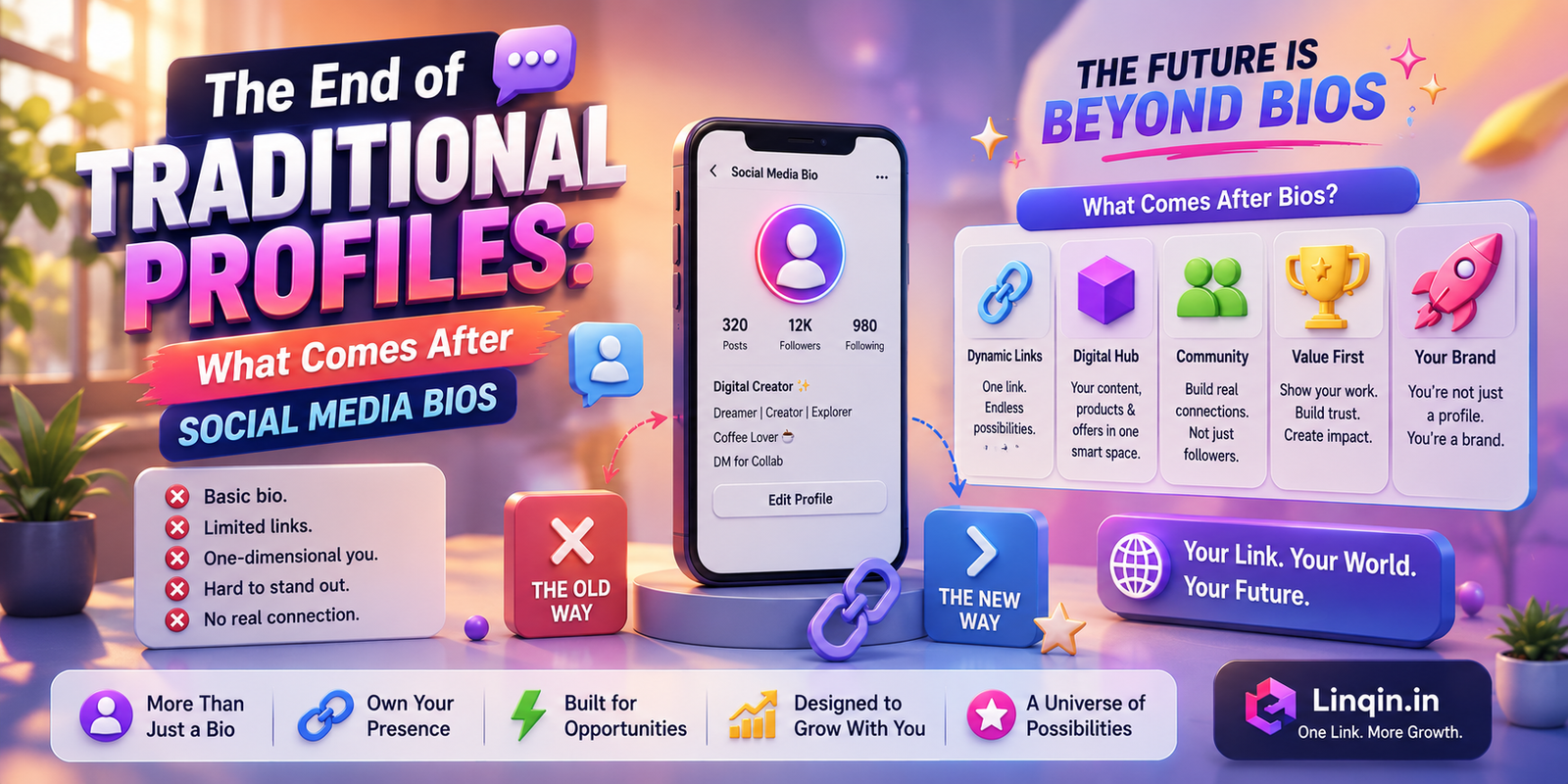 The End of Traditional Profiles: What Comes After Social Media Bios