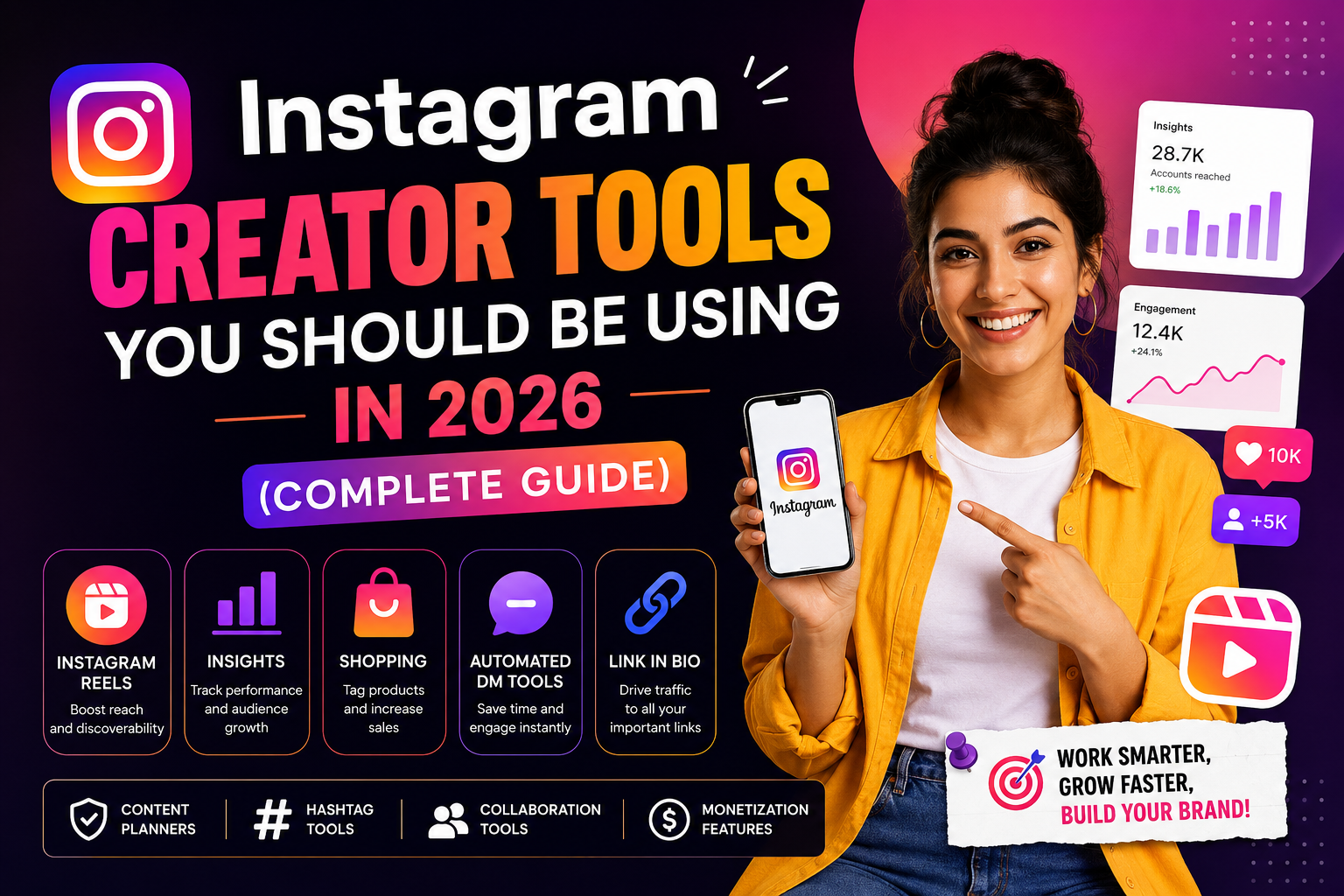 Instagram Creator Tools You Should Be Using in 2026 (Complete Guide)