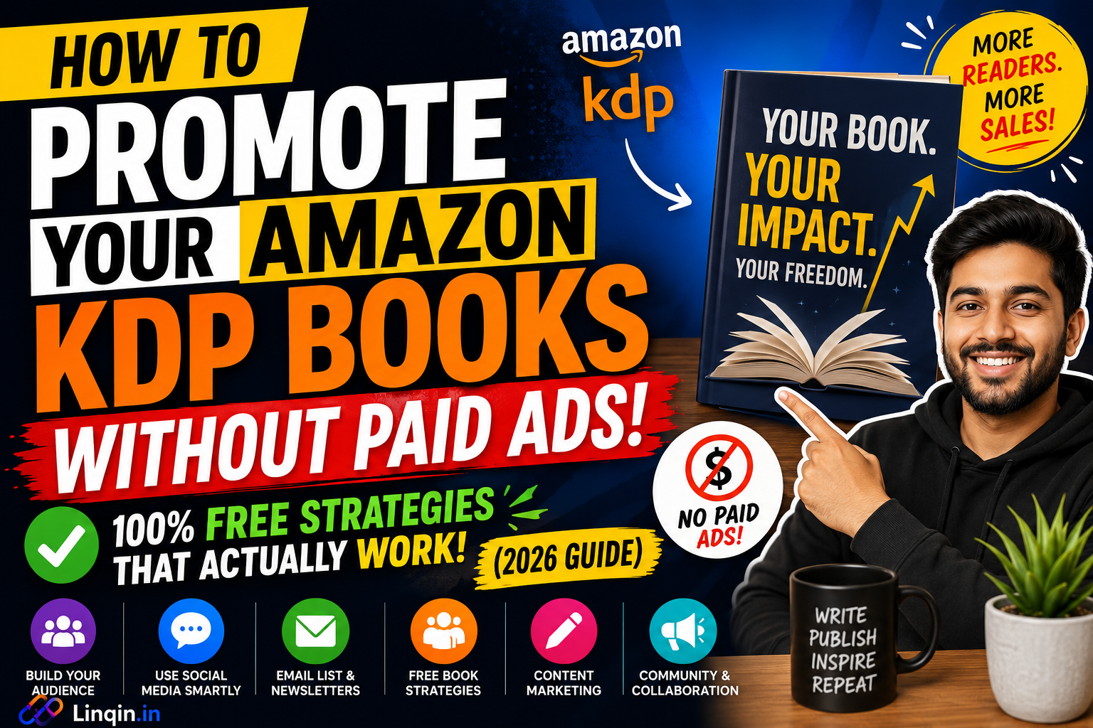 How to Promote Your Amazon KDP Books Without Paid Ads (2026 Guide)