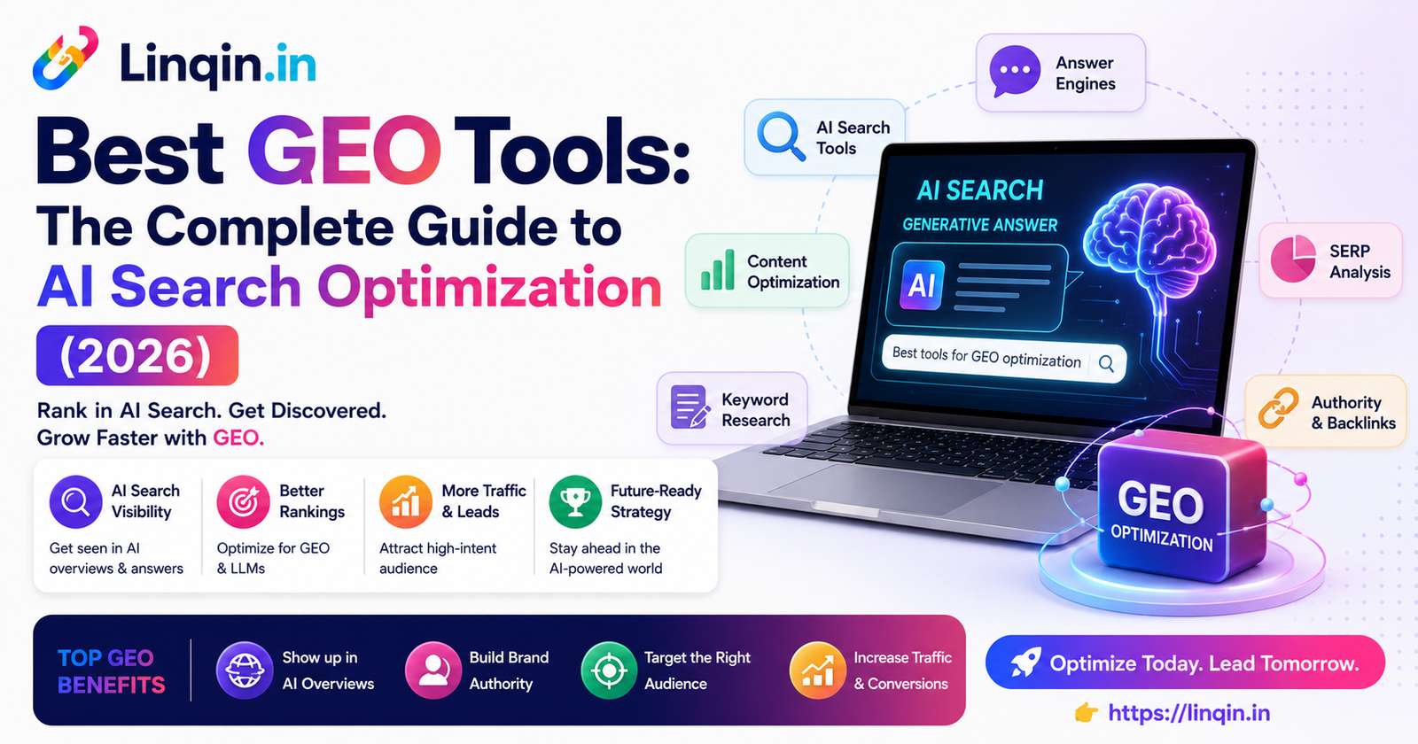 Best GEO Tools: The Complete Guide to AI Search Optimization (2026)