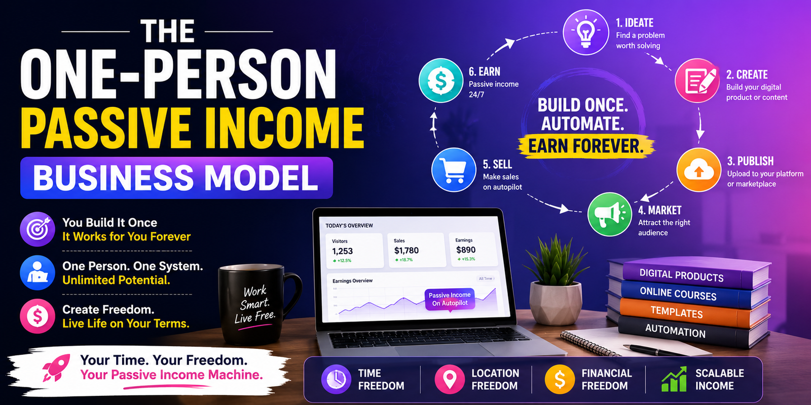 The One-Person Passive Income Business Model