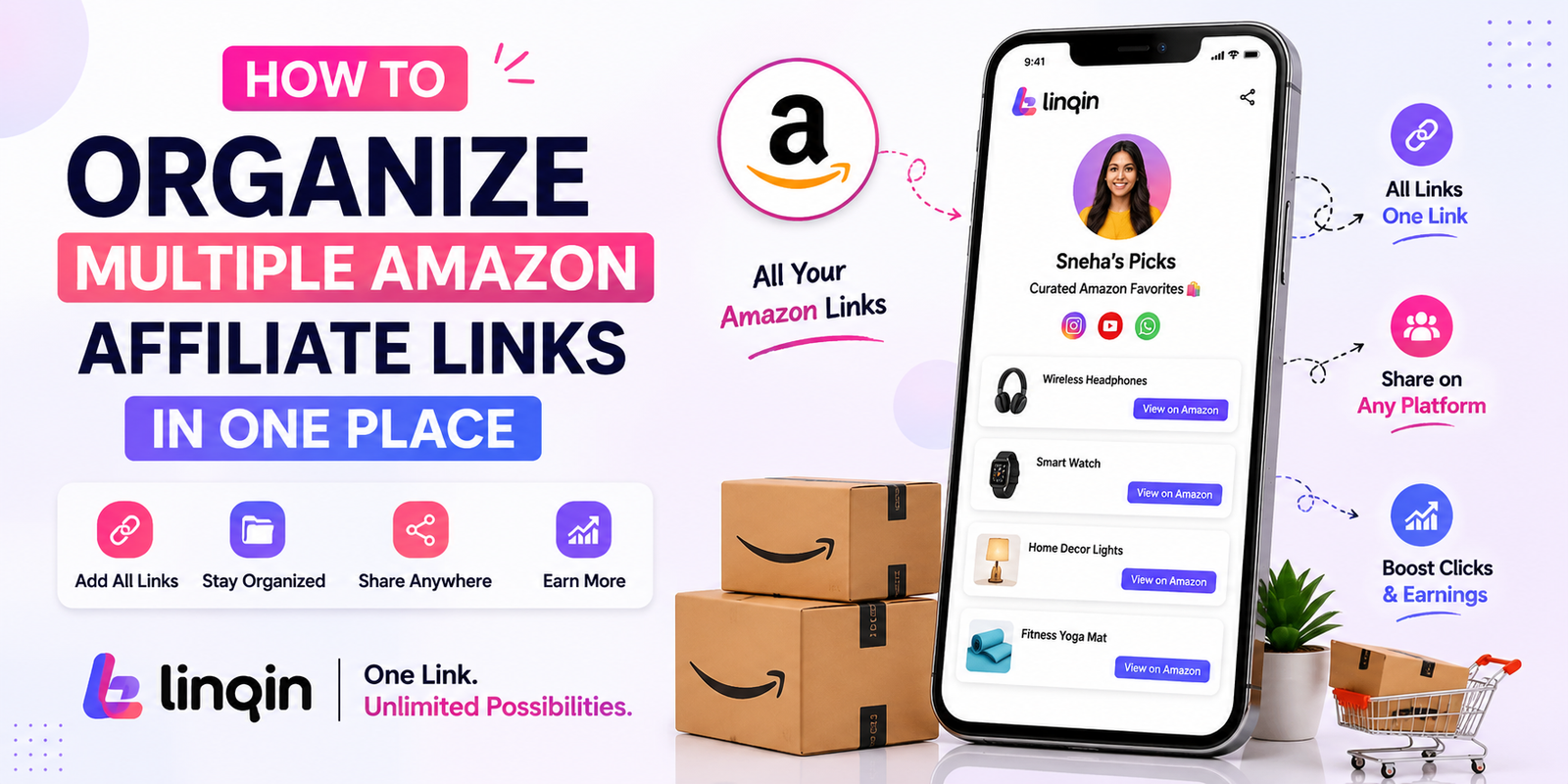 How to Organize Multiple Amazon Affiliate Links in One Place (Hinglish Guide 2026)