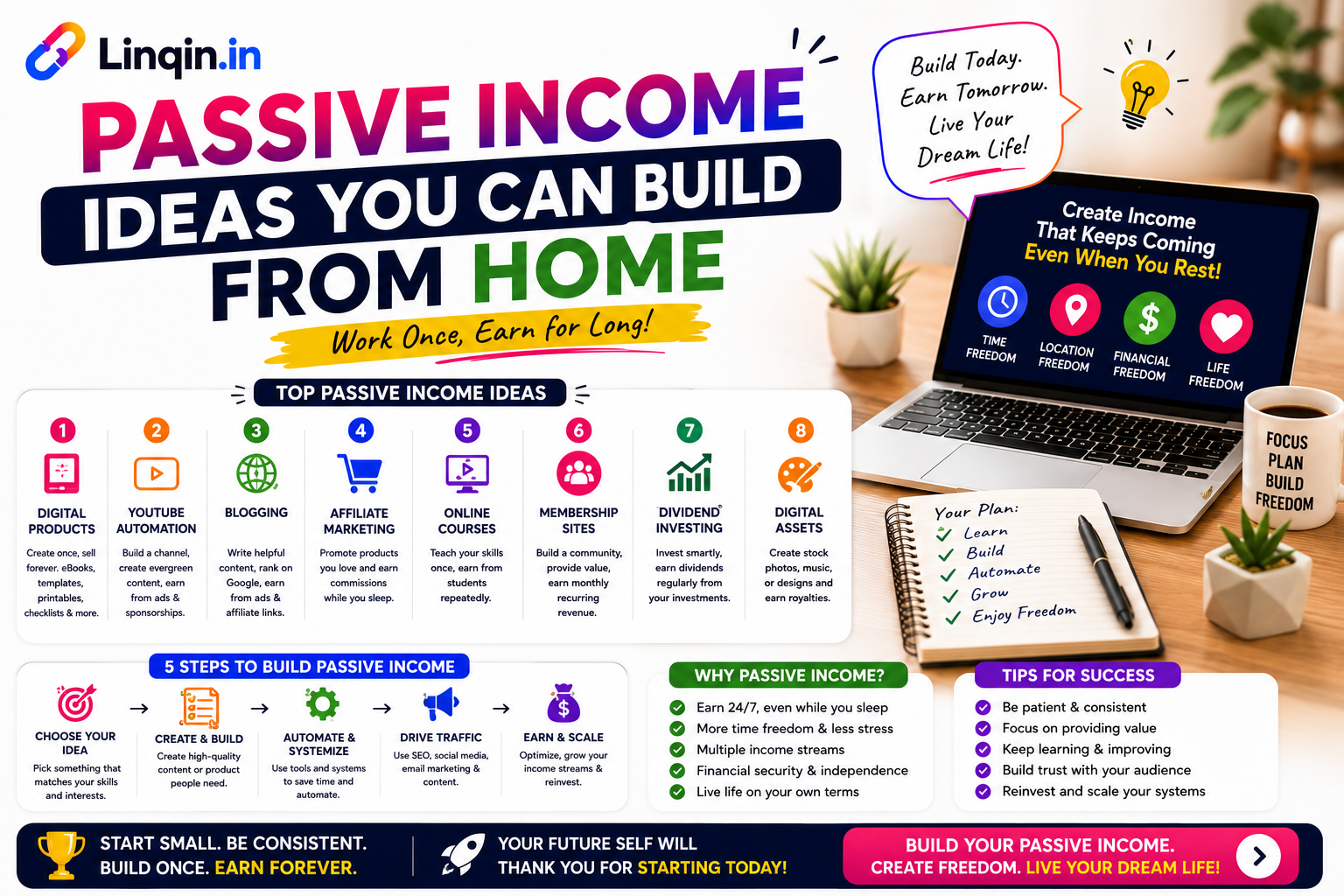 Passive Income Ideas You Can Build From Home (2026 Guide)