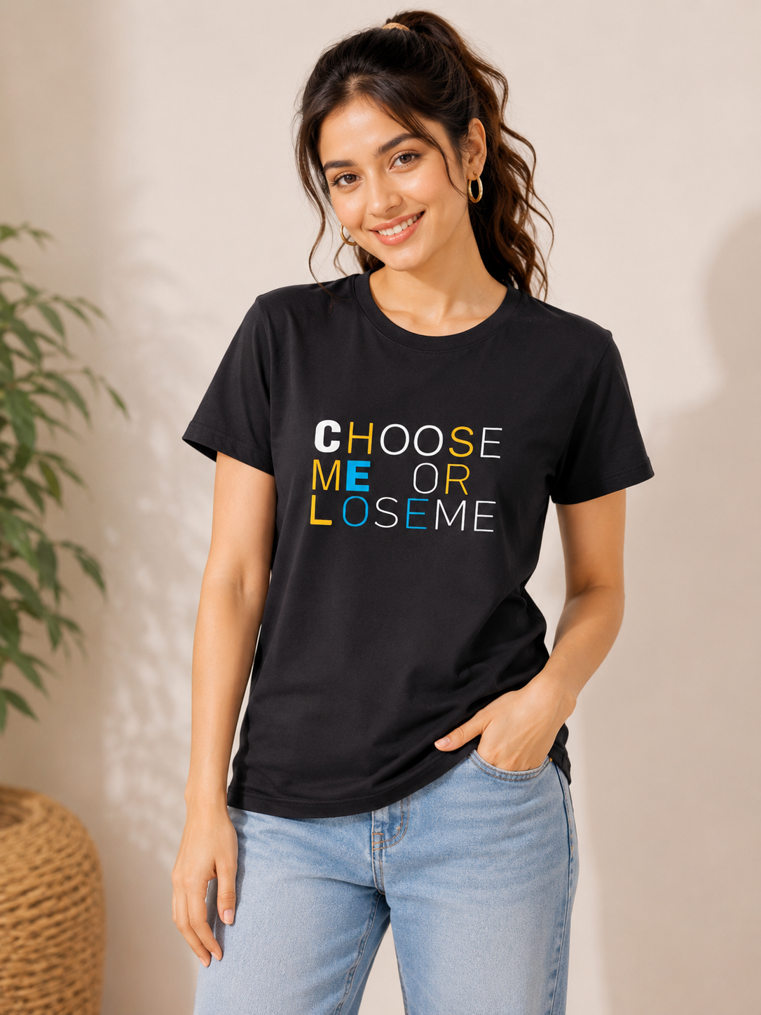 Style that never goes out of fashion! 😍 Soft fabric, trendy design and all-day comfort. Shop your favourite tee today. 🛍️