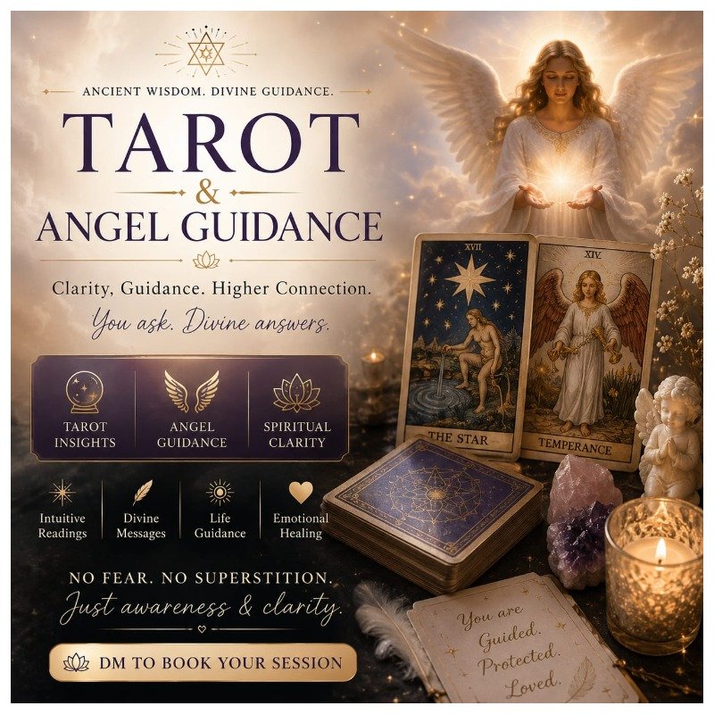 Tarot & Angel Guidance In-depth Session