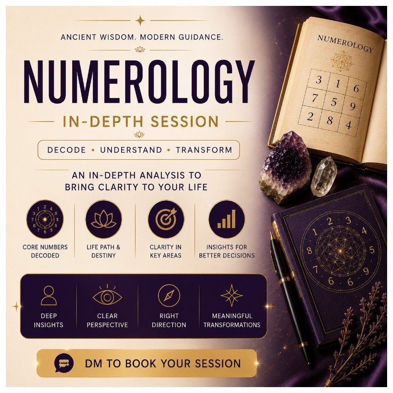 Numeriology  In - Depth Session