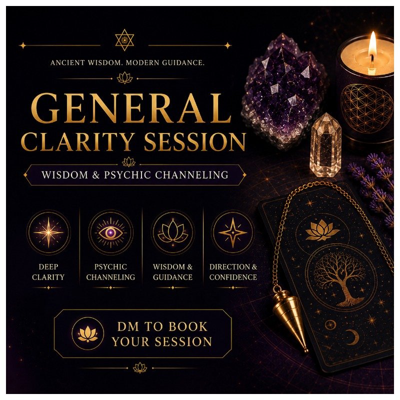 Clarity Session - 1:1 Ask Anything and Navigate Life with Clarity