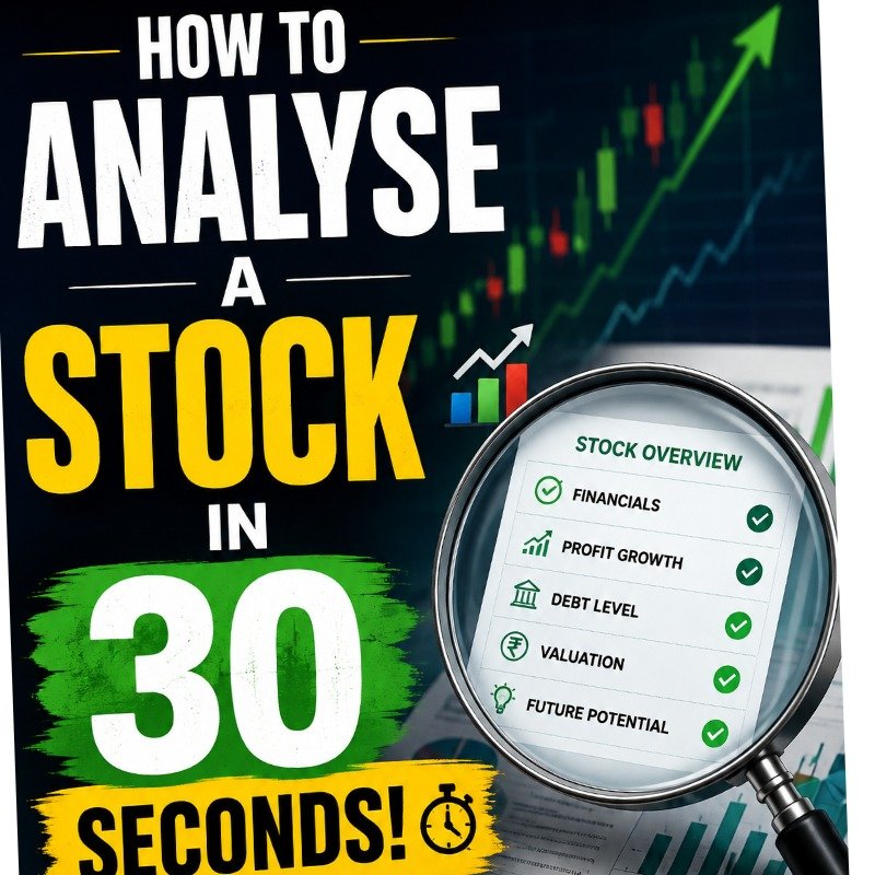 How to Analyse a Stock in 30 Seconds!