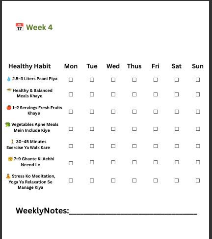 Healthy Vegetarina Meal Plan